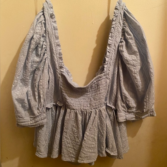 Free People Leave It To Me babydoll top - Picture 9 of 10